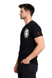 Medusa Graphic | Bio-Washed Cotton T-Shirt | 210 GSM