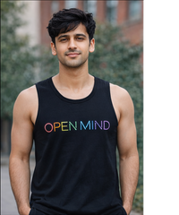 Open Mind | RGB Reactive Cotton Tank Top | 210 GSM