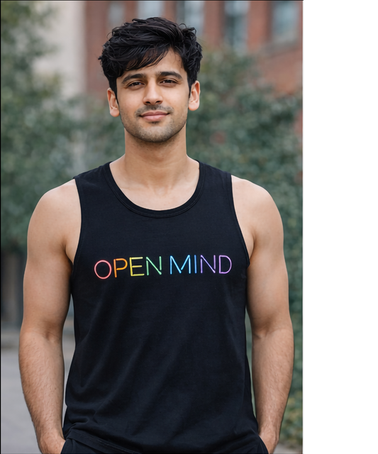 Open Mind RGB Reactive Tank Top | 210 GSM Cotton | UVFIED