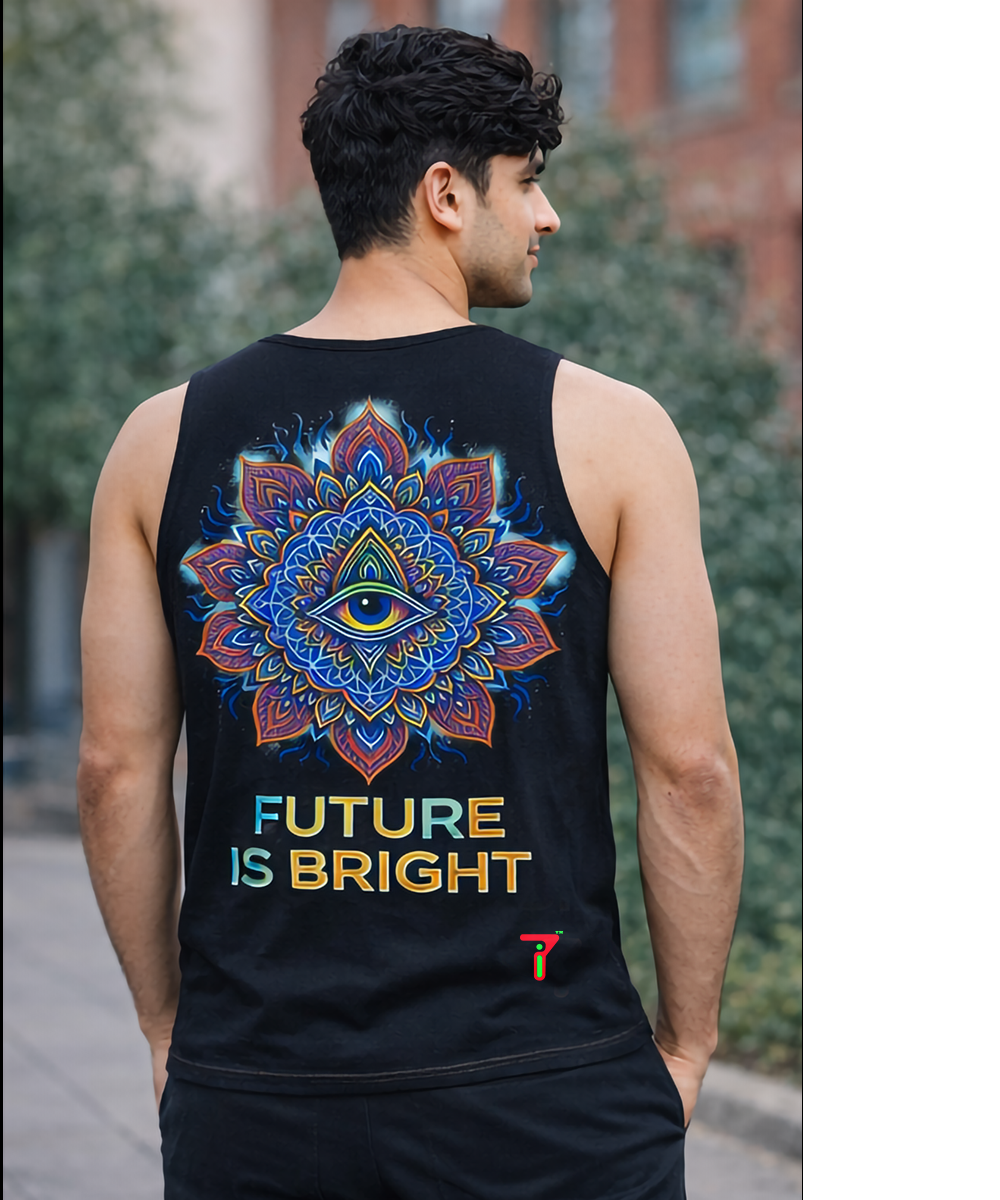 Open Mind | RGB Reactive Cotton Tank Top | 210 GSM
