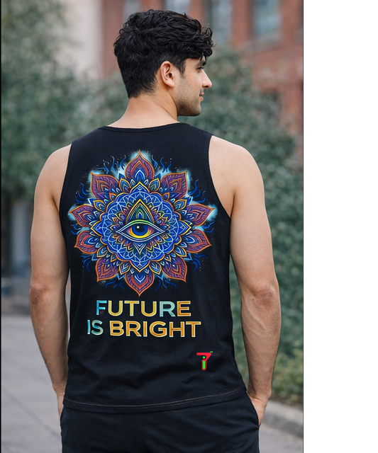 Open Mind RGB Reactive Tank Top | 210 GSM Cotton | UVFIED