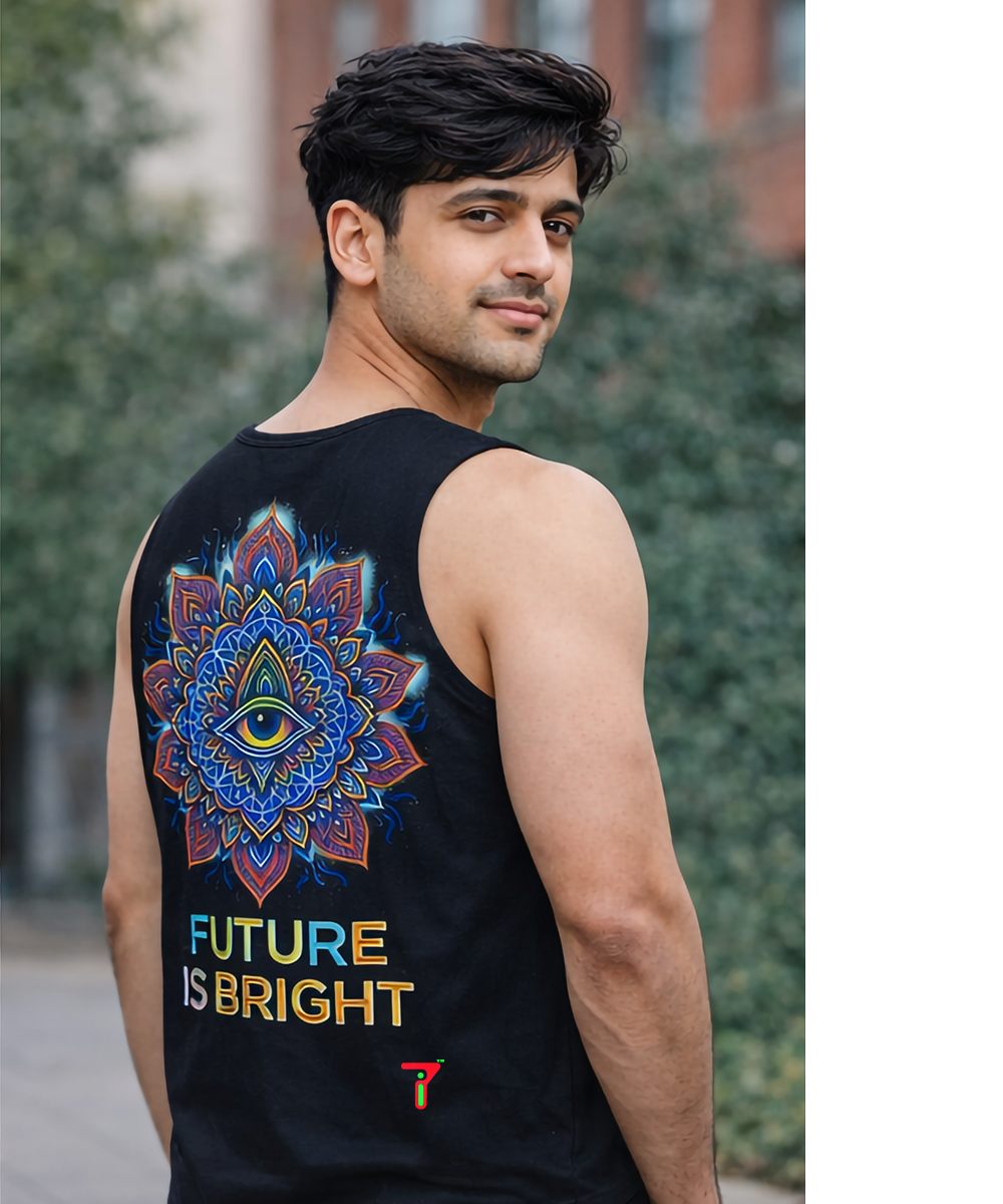 Open Mind | RGB Reactive Cotton Tank Top | 210 GSM