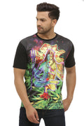 Shiv Shakti Nature | UV Reactive Spiritual T-Shirt | 210 GSM